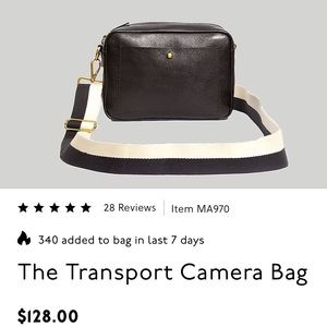 Madewell Camera Bag with New Strap